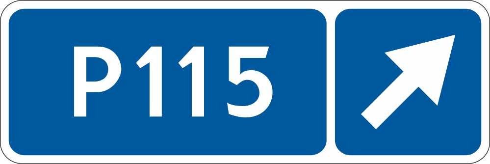 Знак дорожный 6.14.2 Номер маршрута