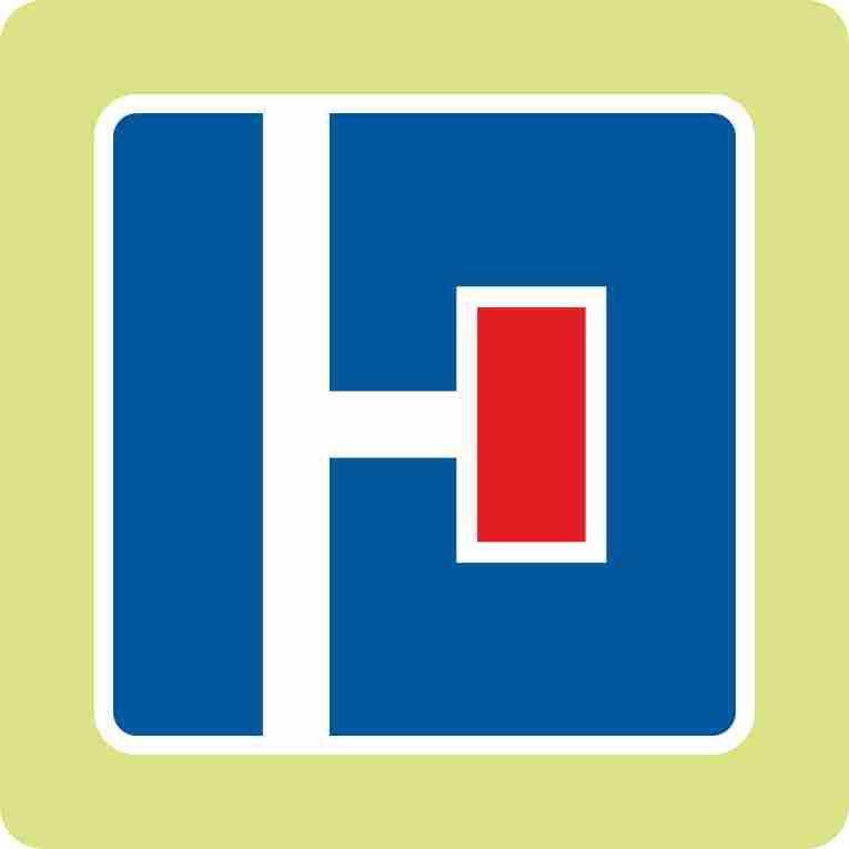 Дорожный знак с флуоресцентной окантовкой 6.8.2 Тупик