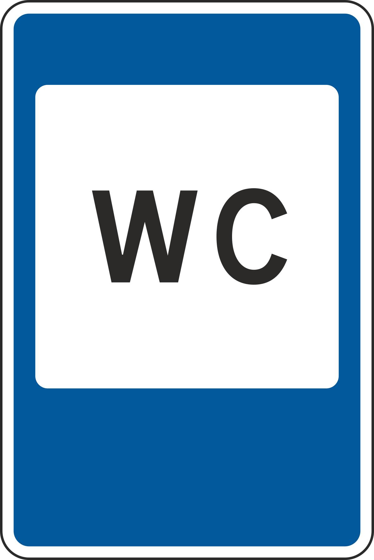 Знак дорожный 7.18 Туалет