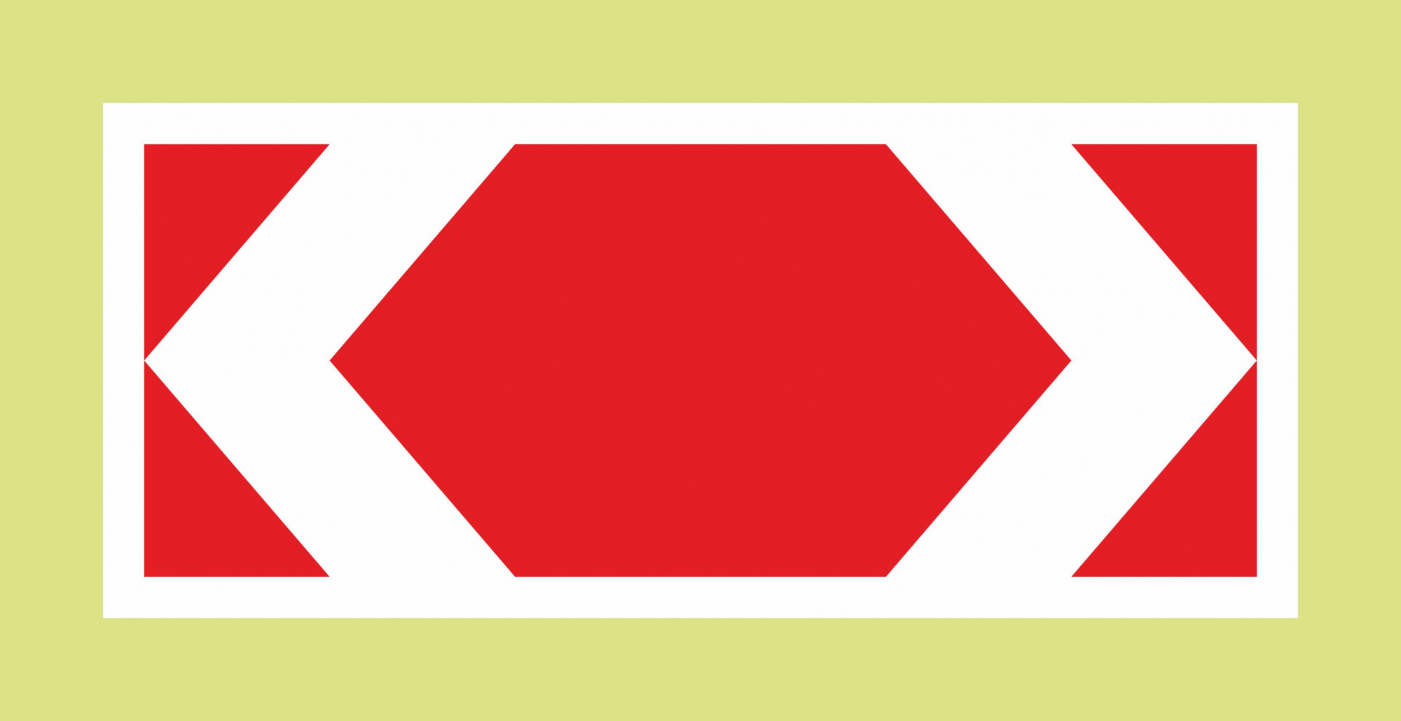 Дорожный знак с флуоресцентной окантовкой 1.34.3 Направление поворота